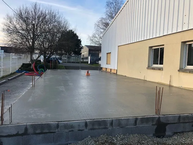Réalisation de terrasses / Dalle bétonDinard-Maçonnerie