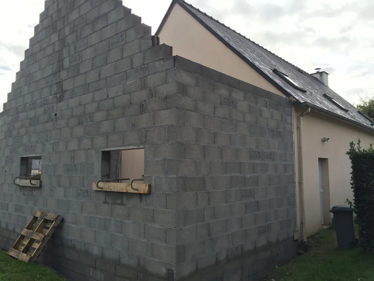 Construction de garagesMordelles-Maçonnerie