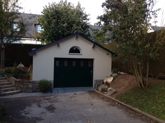 Construction de garagesMordelles-Maçonnerie