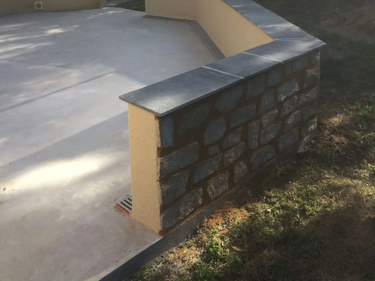 Réalisation de terrasses / Dalle bétonDinard-Maçonnerie