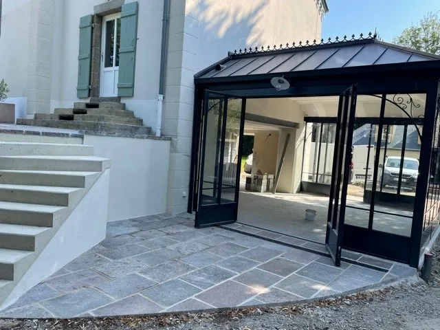 Réalisation de terrasses / Dalle bétonDinard-Maçonnerie
